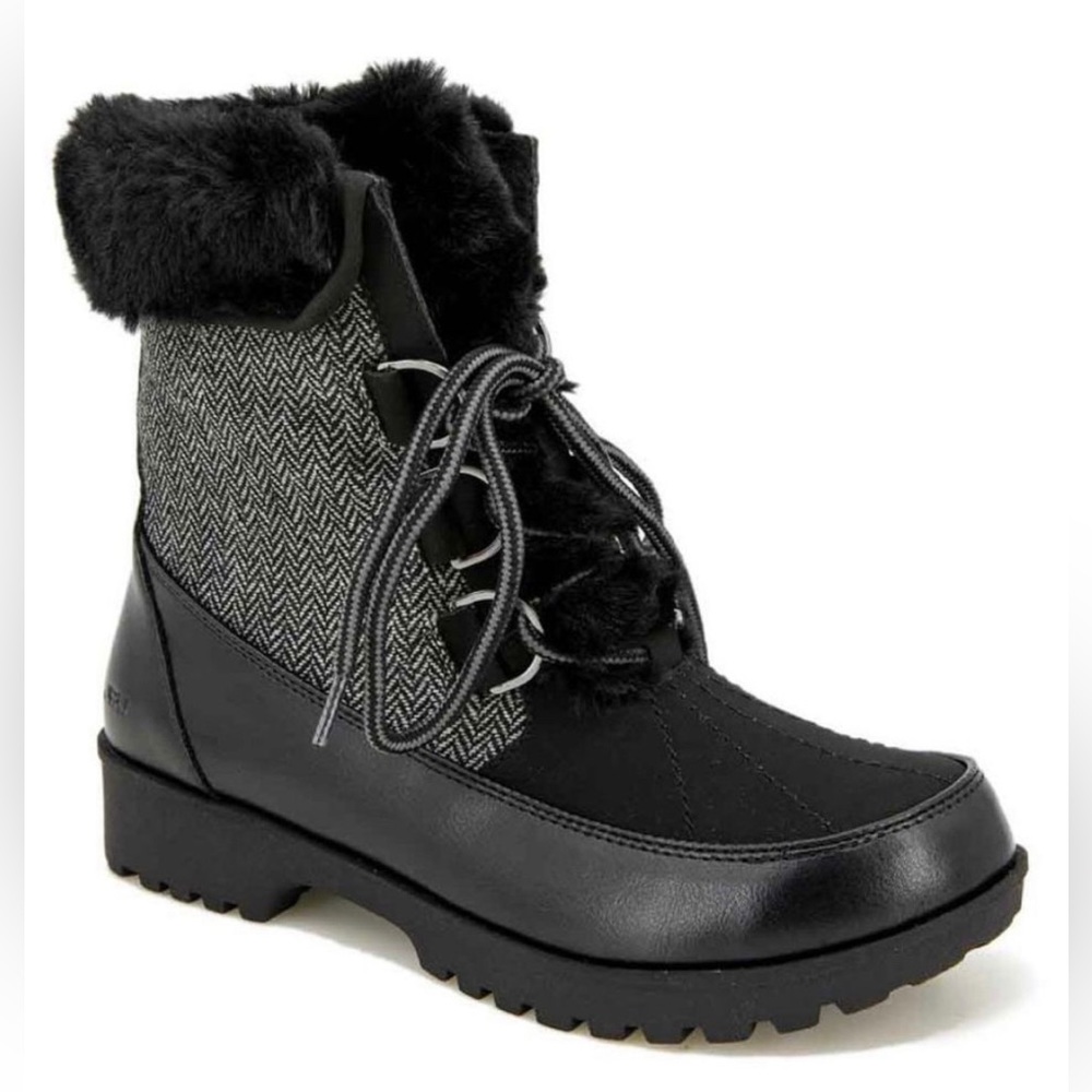 JBU Black and Gray Winter Boots